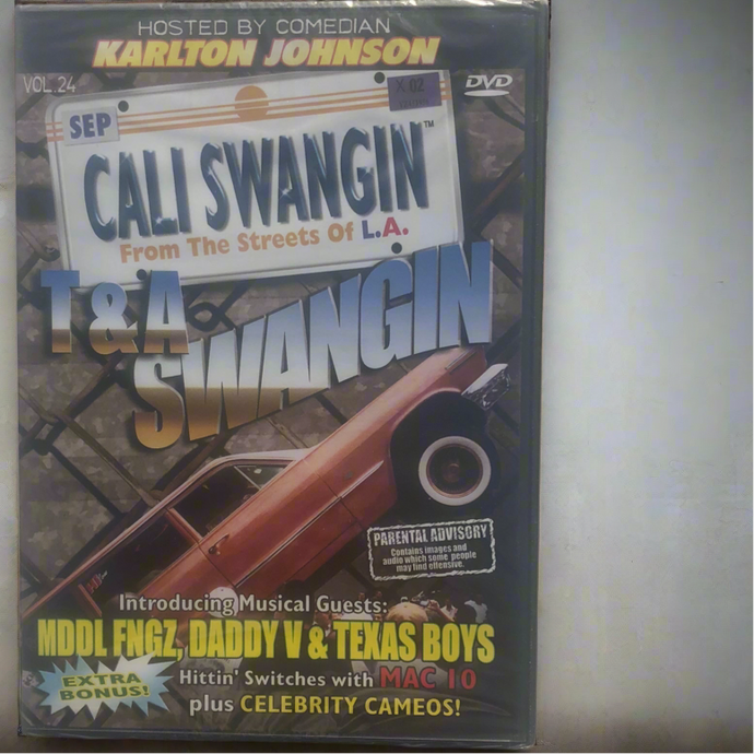 CALI SWANGIN vol. 24 dvd
