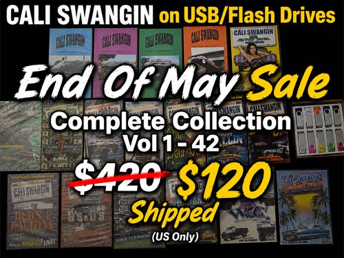 CALI SWANGIN' DVD コレクション 18枚セット 希少物 CALI SWANGIN DVD's & USB's – Cali Swangin