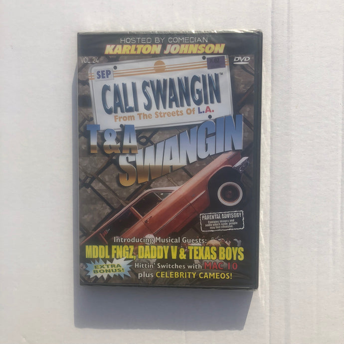 CALI SWANGIN vol. 24 dvd