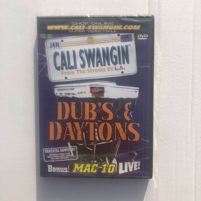 CALI SWANGIN vol. 20 dvd