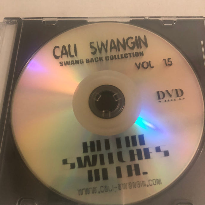 CALI SWANGIN vol. 15 dvd