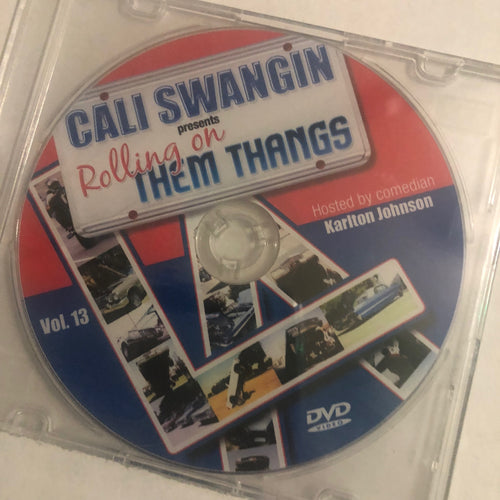 CALI SWANGIN vol. 13 dvd