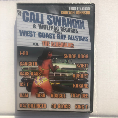 CALI SWANGIN vol. 33 dvd