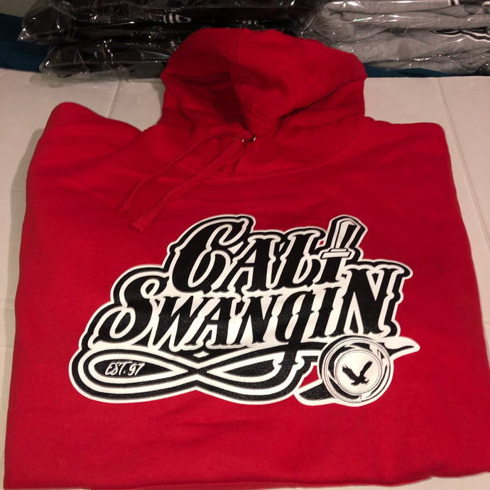 Cali Swangin Hoodie (Red)