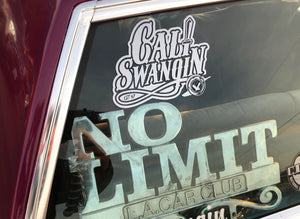 Cali Swangin Window Decal 4x6